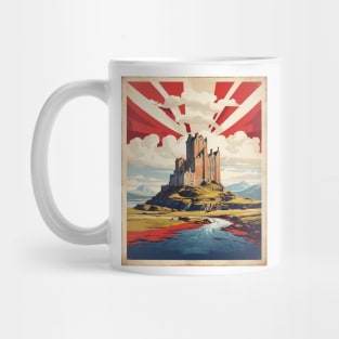 Scotland England Vintage Travel Tourism Poster Art Mug